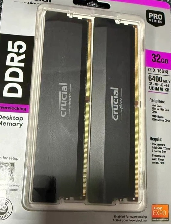 Ddr5 Kit - Комплект оперативной памяти DDR5 6000 МГц,