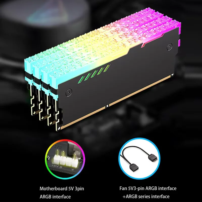 Радиатор памяти ПК RM-1 Охлажд – обзор и цена Ddr5 Ram