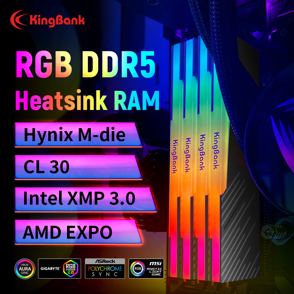 Оперативная память KingBank KR – обзор и цена Ddr5 16Gb 6000Mhz