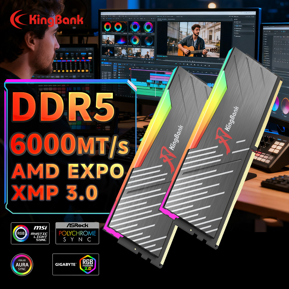 Оперативная память KingBank KR – обзор и цена Ddr5 16Gb 6000Mhz